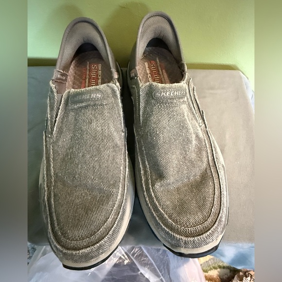 Skechers Men's Sz 9.5 Steady Grip Slip Ins Hands-Free Cayson Loafers Relaxed Fit - Picture 10 of 10